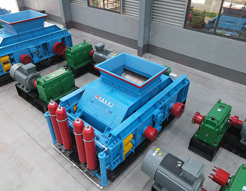 銅礦石對(duì)輥破碎機(jī)